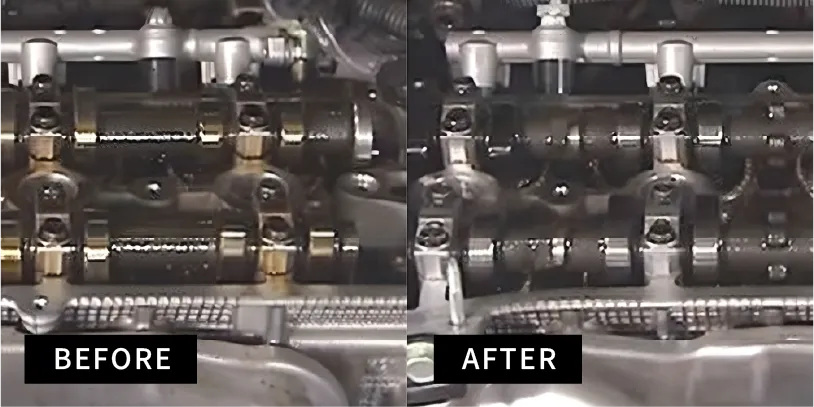 エンジン内部のスラッジ