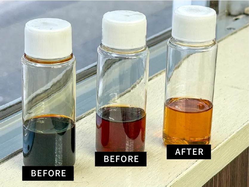 オイルサンプル