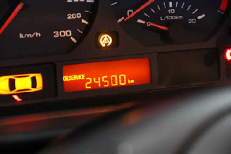 警告灯リセット