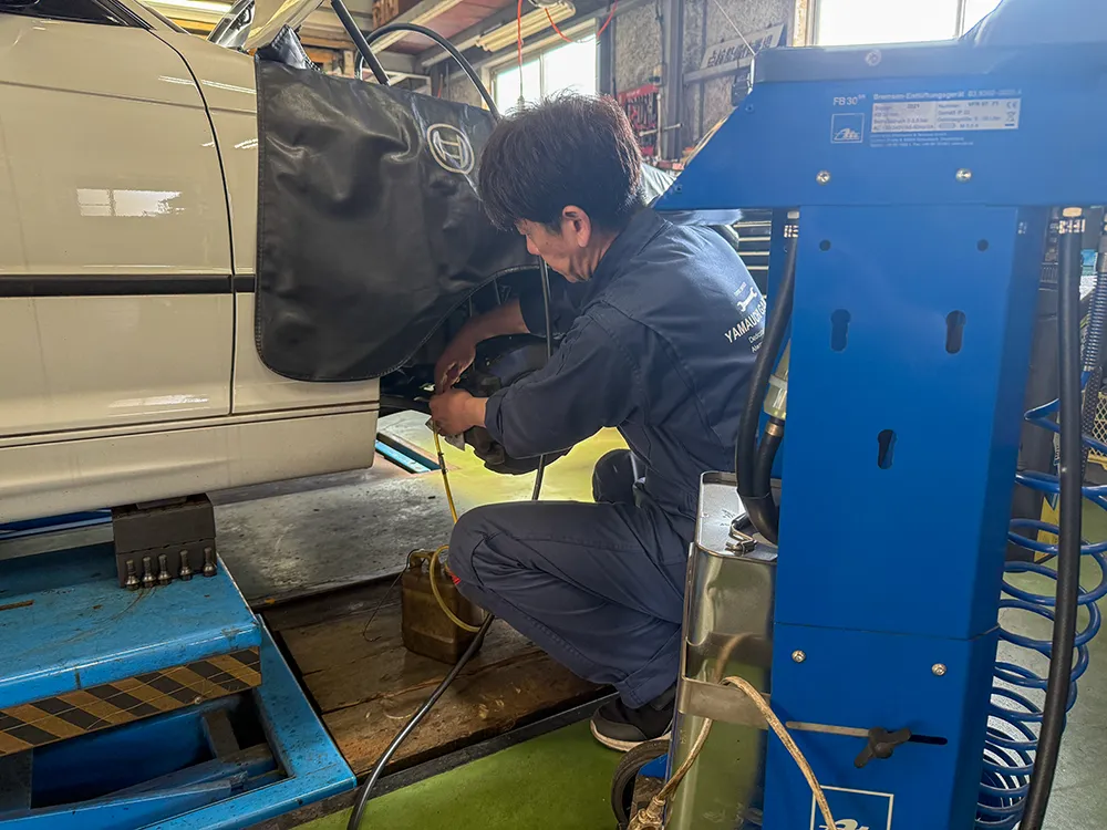 ブレーキフルード交換