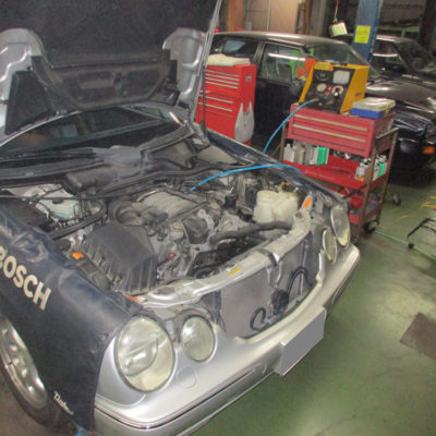 2092台目エンジン内部洗浄　メルセデスベンツE320　W210　ステーションワゴン