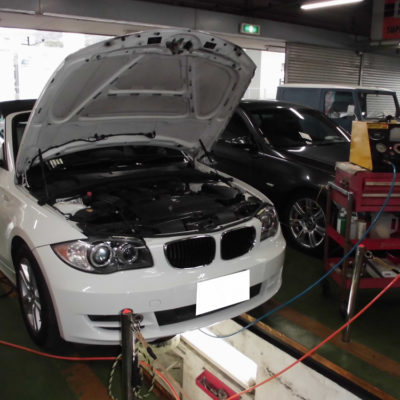 2100台目エンジン内部洗浄　BMW120i　Cabriolet
