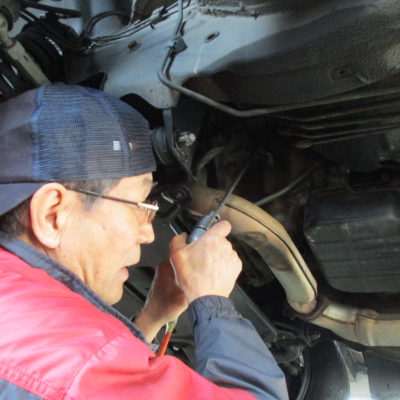 メルセデスベンツE500　(W124）　雨水による浸水診断修理