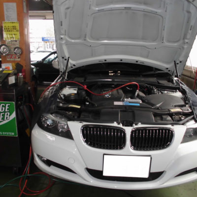 2109台目エンジン内部洗浄　BMW325i