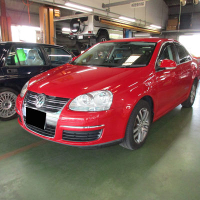 フォルクスワーゲン　VWジェッタ　「エアコンが効かない・・・」点検修理