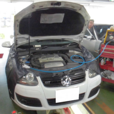 2127台目エンジン内部洗浄　フォルクスワーゲンVWゴルフ　（GOLF　V）
