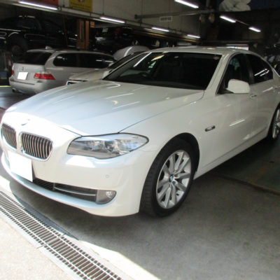 BMW520i(F10)　ATF交換・デフオイル交換・エンジン内部洗浄