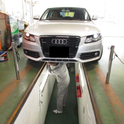 アウディA4　3.2FSI　QUATTRO　プロペラシャフトフト交換