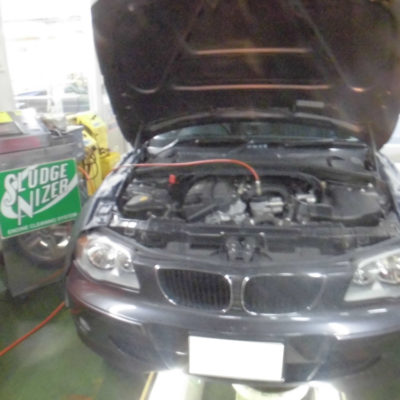 2157台目エンジン内部洗浄 BMW118i GH-UF18