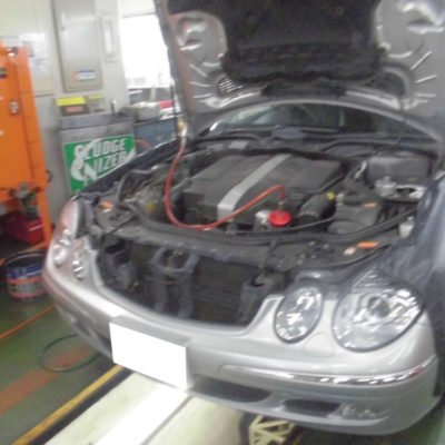 2159台目エンジン内部洗浄 メルセデスベンツE240 GH-211261