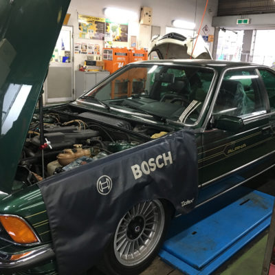 BMWアルピナ Ｂ7Ｓターボクーペ 車検作業