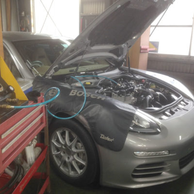 2168台目エンジン内部洗浄 ポルシェ・パナメーラ (970) ABA-970CWDA