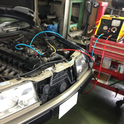 2173台目エンジン内部洗浄 メルセデス・ベンツ300CE（W124）E-124050