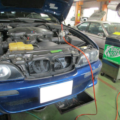2143台目エンジン内部洗浄 BMW M5 GF-DE50
