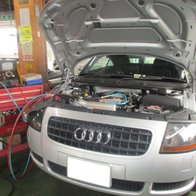 2179台目エンジン内部洗浄 アウディTTクーペ (A4) GH-8NAUQ