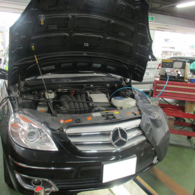 2181台目エンジン内部洗浄 メルセデス・ベンツB180(W245) CBA-245232