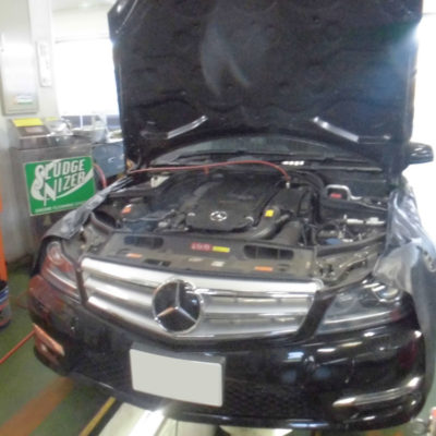 2192台目エンジン内部洗浄 メルセデス・ベンツC200ステーションワゴン (W204) DBA-204248