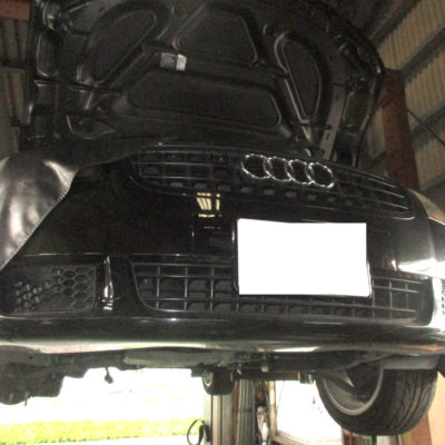 アウディTTクーペ8NAUQ　ターボチャージャーの交換（白煙とパワーダウン）