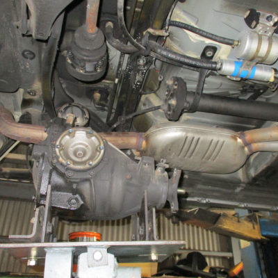 メルセデス・ベンツE280（W124）デフオイル漏れ・オーバーホール修理