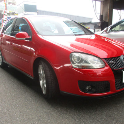 VWゴルフ5 GH-1KAXX　リアドアロックの不良修理