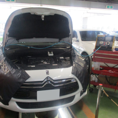 2199台目エンジン内部洗浄 シトロエンDS5 ABA-B85F02