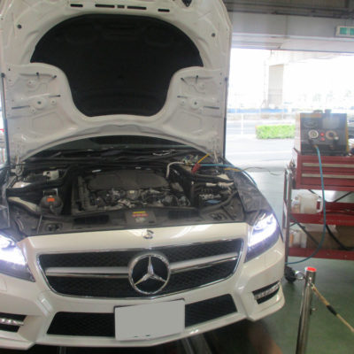 祝2200台目エンジン内部洗浄 メルセデス・ベンツCLS350 (C218) RBA-218359