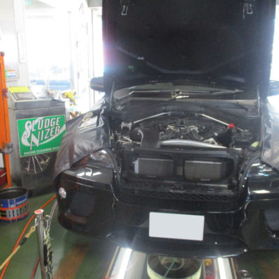 2214台目エンジン内部洗浄 BMWX6(E71) ABA-FG44