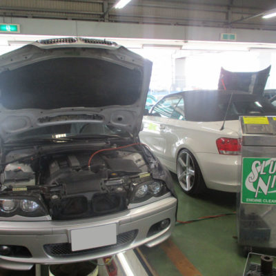 2216台目エンジン内部洗浄 BMW330i (E46) GH-AV30