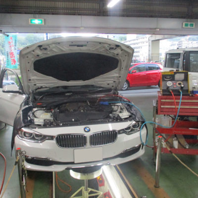 2217台目エンジン内部洗浄 BMW320d(F30) LDA-3D20