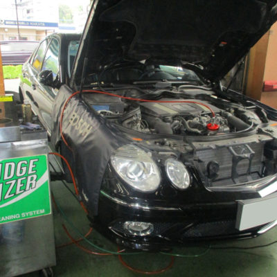 2221台目エンジン内部洗浄 メルセデス・ベンツE350 (W211)  DBA-211056C