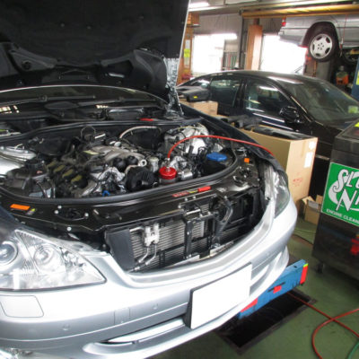 2222台目エンジン内部洗浄 メルセデス・ベンツS550 (W221) DBA-221171