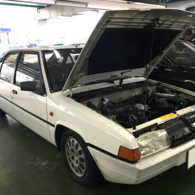 シトロエンBX　エンジン不調の修理　キャブレターオーバーホール