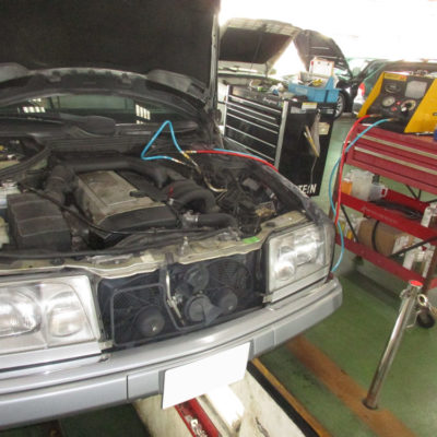 2235台目エンジン内部洗浄 メルセデスベンツE320 (W124) E-124032