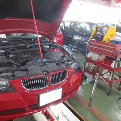2225台目エンジン内部洗浄 BMW323i(E90) ABA-VB23