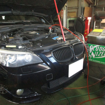 2226台目エンジン内部洗浄 BMW525i (E60) ABA-PU25