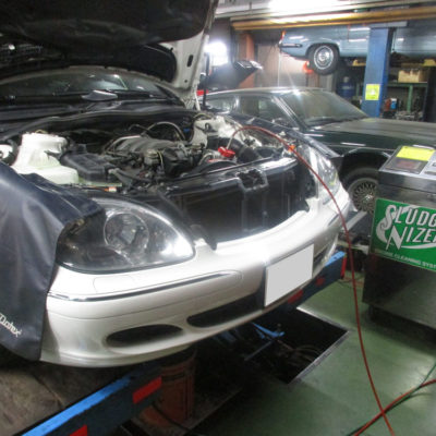 2242台目エンジン内部洗浄 メルセデスベンツS350 (W220)  GH-220067