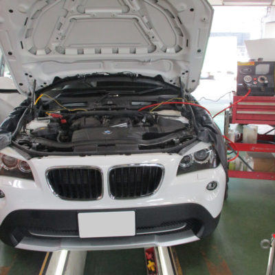 2246台目エンジン内部洗浄 BMW X1 (E84)　ABA-VL18