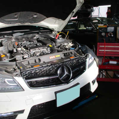 2238台目エンジン内部洗浄 メルセデスベンツC200（W204） DBA-204048