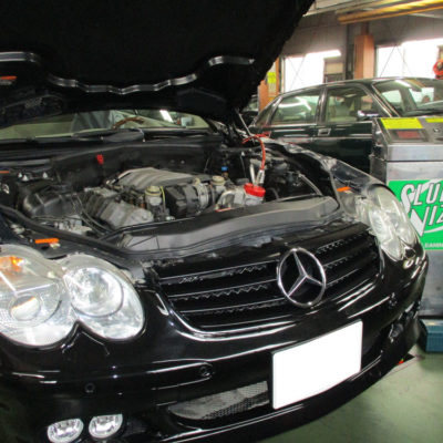 2239台目エンジン内部洗浄 メルセデスベンツSL500 （R230）CBA-230475