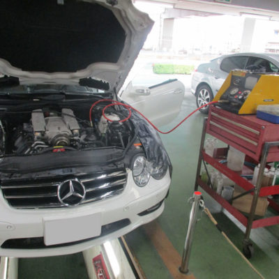 2251台目エンジン内部洗浄 ベンツSL55AMG（R230）