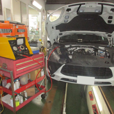 2257台目エンジン内部洗浄 ポルシェ・マカン　95BCNC