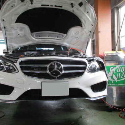 2259台目エンジン内部洗浄 メルセデスベンツE350 (W212) 212026C