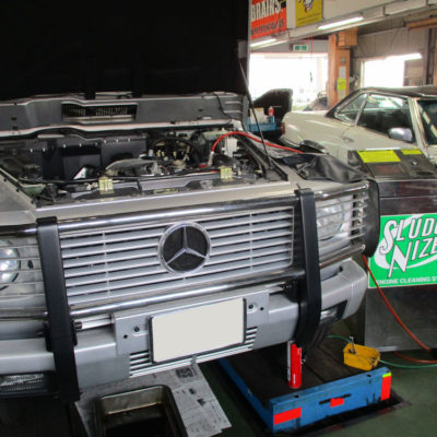 2260台目エンジン内部洗浄 メルセデスベンツG500 (W463) 463248