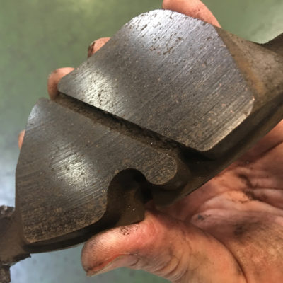 BMWアルピナD5　ブレーキの異音修理