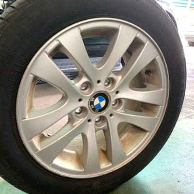 ホイールが汚れてない！低ダストタイプブレーキを装着した2年後