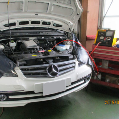 2269台目エンジン内部洗浄 メルセデス・ベンツA180 (W169)DBA-169032