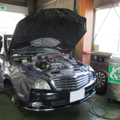 2286台目エンジン内部洗浄 メルセデス・ベンツC200 (W204) DBA-204041