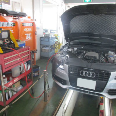 2287台目エンジン内部洗浄 アウディA4 3.2FSIクアトロ (B8) ABA-8KCALF