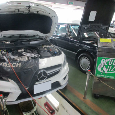 2288台目エンジン内部洗浄 メルセデス・ベンツ CLA45AMG   (C117) CBA-117352