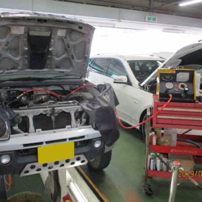 2291台目エンジン内部洗浄 スズキジムニー TA-JB23W